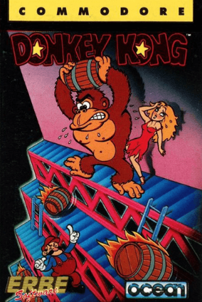 Pochette Donkey Kong version Commodore 64