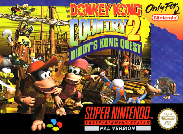 Pochette Donkey Kong Country 2 : Diddy's Kong Quest version Wii