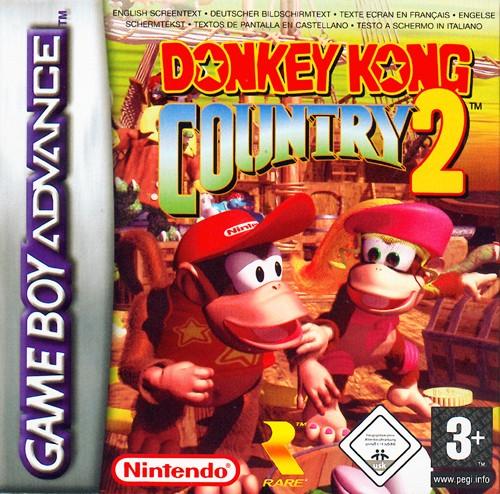 Pochette Donkey Kong Country 2 : Diddy's Kong Quest version GameBoy Advance