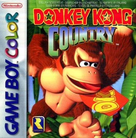 Pochette Donkey Kong Country version GameBoy/Color