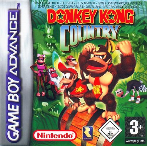 Pochette Donkey Kong Country version GameBoy Advance