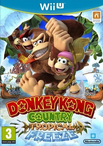 Pochette Donkey Kong Country : Tropical Freeze version Wii U