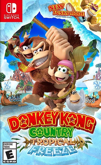 Pochette Donkey Kong Country : Tropical Freeze version Switch