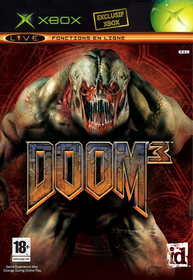 Pochette Doom 3 version Xbox