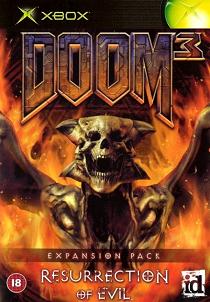 Pochette Doom 3 : Resurrection of Evil version Xbox
