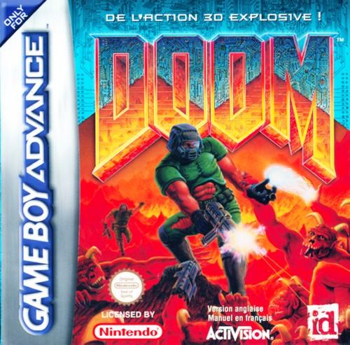 Pochette Doom version GameBoy Advance