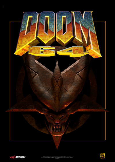 Pochette Doom 64 version Stadia