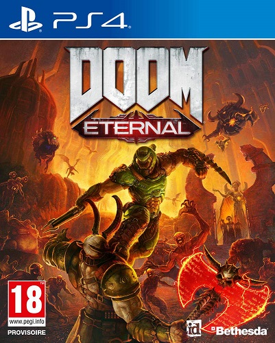 Pochette Doom Eternal version PlayStation 4