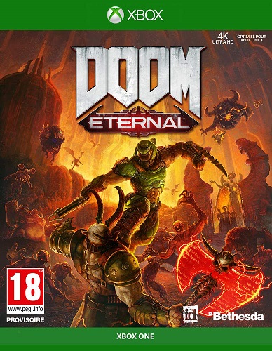 Pochette Doom Eternal version Xbox One