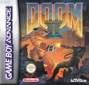 Pochette Doom II version GameBoy Advance