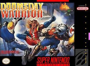 Pochette Doomsday Warrior version Super Nintendo