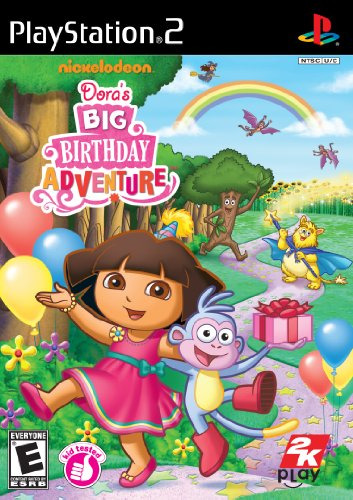 Pochette Dora l'Exploratrice : Joyeux Anniversaire version PlayStation 2