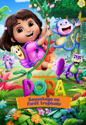 Pochette Dora : Sauvetage en forêt tropicale version PlayStation 4