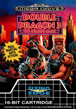 Pochette Double Dragon 3 : The Arcade Game version Megadrive