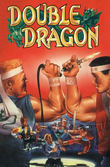 Pochette Double Dragon version MSX