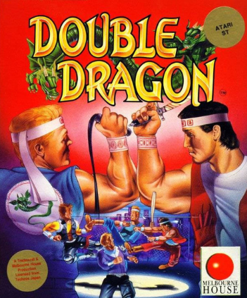 Pochette Double Dragon version Atari ST