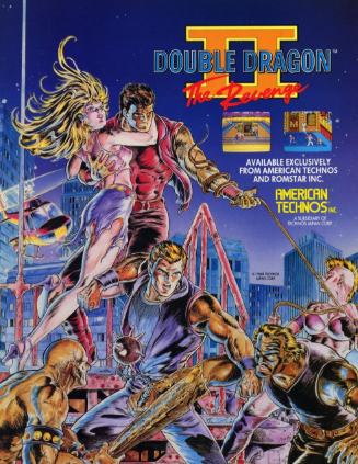Pochette Double Dragon II : The Revenge version MSX