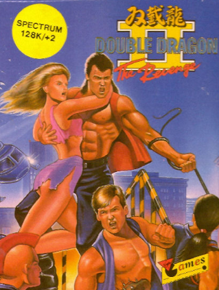 Pochette Double Dragon II : The Revenge version ZX Spectrum