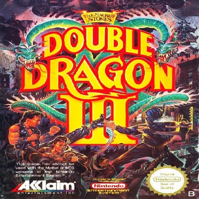Pochette Double Dragon III : The Sacred Stones version NES