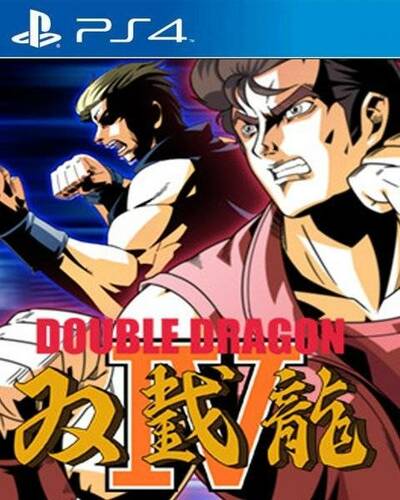 Pochette Double Dragon IV version PlayStation 4