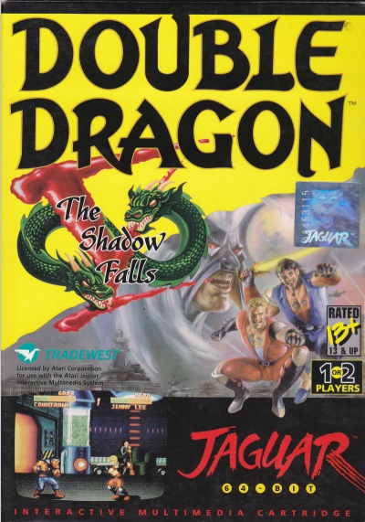 Pochette Double Dragon V : The Shadow Falls version Jaguar
