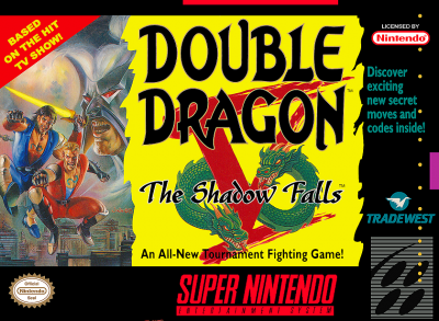 Pochette Double Dragon V : The Shadow Falls version Super Nintendo