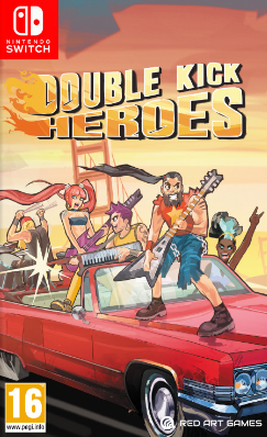 Pochette Double Kick Heroes version Switch