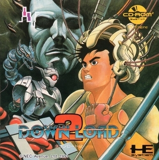 Pochette Down Load 2 version PC-Engine