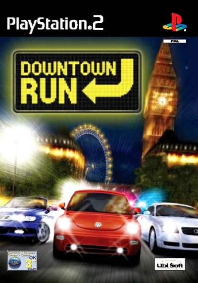 Pochette Downtown Run version PlayStation 2