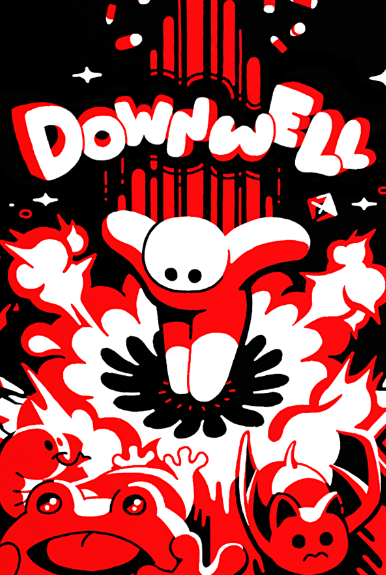 Pochette Downwell version iOS