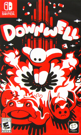 Pochette Downwell version Switch