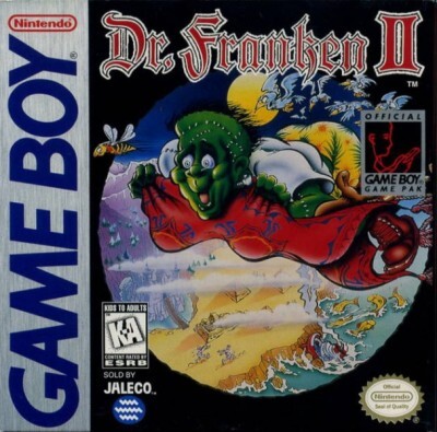 Pochette Dr. Franken II version GameBoy
