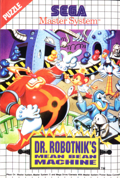 Pochette Dr. Robotnik's Mean Bean Machine version Master System