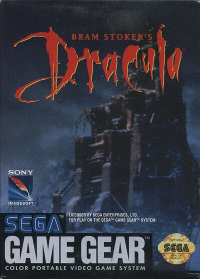 Pochette Dracula version GameGear