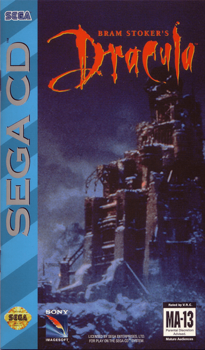 Pochette Dracula version Mega-CD