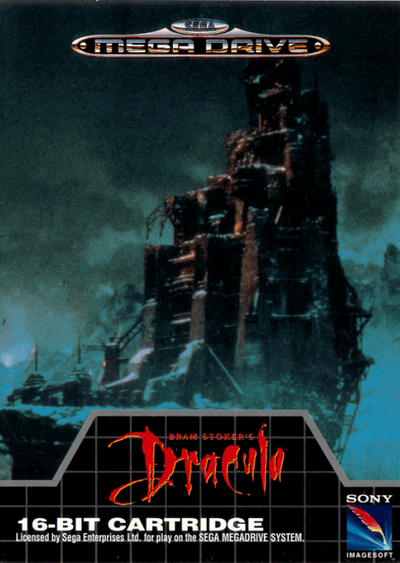 Pochette Dracula version Megadrive