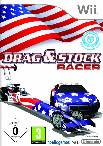 Pochette Drag & Stock Racer version Wii