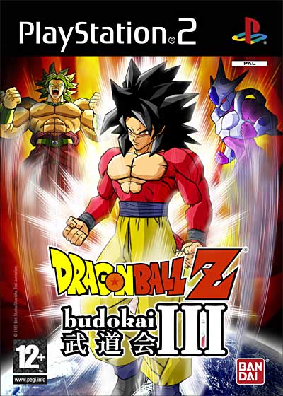 Pochette Dragon Ball Z Budokai III version PlayStation 2