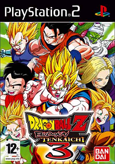 Pochette Dragon Ball Z : Budokai Tenkaichi 3 version PlayStation 2