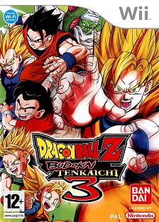 Pochette Dragon Ball Z : Budokai Tenkaichi 3 version Wii