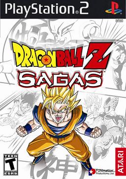 Pochette Dragon Ball Z : Sagas version PlayStation 2