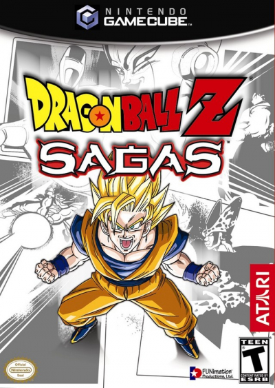 Pochette Dragon Ball Z : Sagas version GameCube