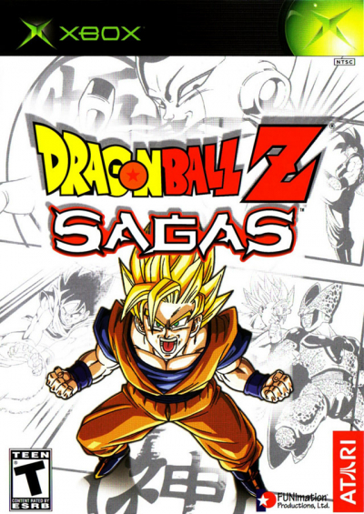 Pochette Dragon Ball Z : Sagas version Xbox