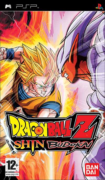 Pochette Dragon Ball Z : Shin Budokai version PSP