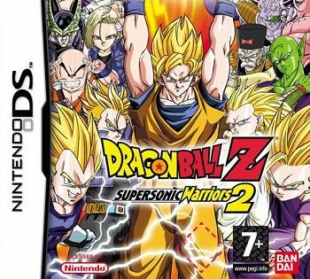 Pochette Dragon Ball Z Supersonic Warriors 2 version DS