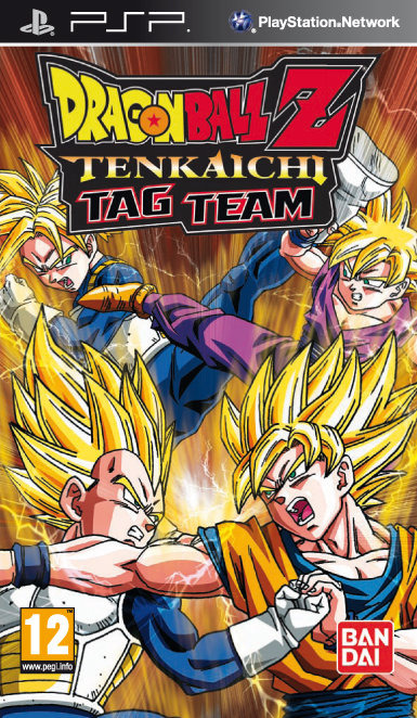 Pochette Dragon Ball Z : Tenkaichi Tag Team version PSP
