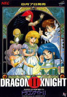 Pochette Dragon Knight II version PC-Engine