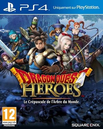 Pochette Dragon Quest Heroes : Le Crépuscule de l’Arbre du Monde version PlayStation 4