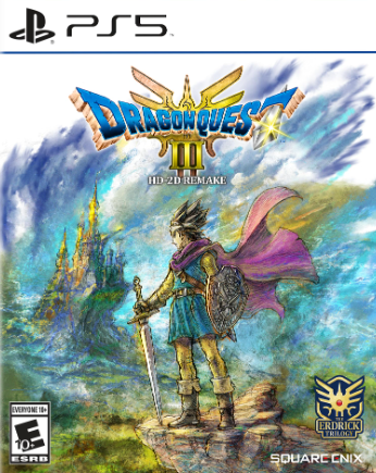 Pochette Dragon Quest III HD-2D Remake version PlayStation 5