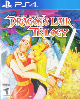 Pochette Dragon's Lair Trilogy version PlayStation 4